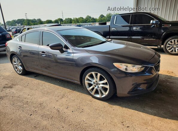 JM1GJ1V59G1454855 2016 MAZDA 6 Gray Передня права чверть