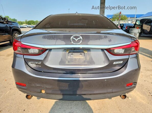 JM1GJ1V59G1454855 2016 MAZDA 6 Gray Вид ззаду