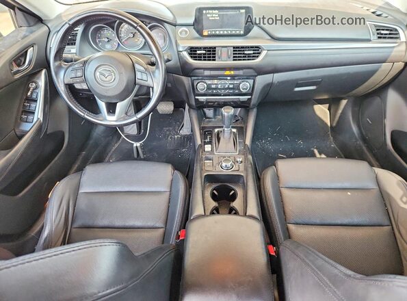 JM1GJ1V59G1454855 2016 MAZDA 6 Gray Вид панелі приладів