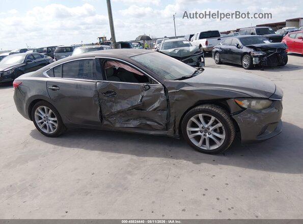 JM1GJ1V5XG1414252 2016 MAZDA 6 Brown Widok wnętrza z tyłu