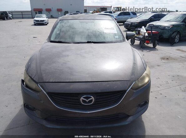 JM1GJ1V5XG1414252 2016 MAZDA 6 Brown Widok zestawu wskaźników