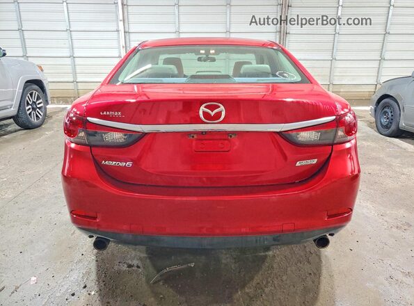 JM1GJ1V5XG1452726 2016 MAZDA 6 Red Widok z tyłu