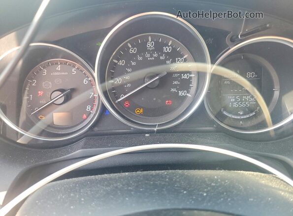 JM1GJ1V5XG1458638 2016 MAZDA 6 Gray Vista del cuadro de instrumentos