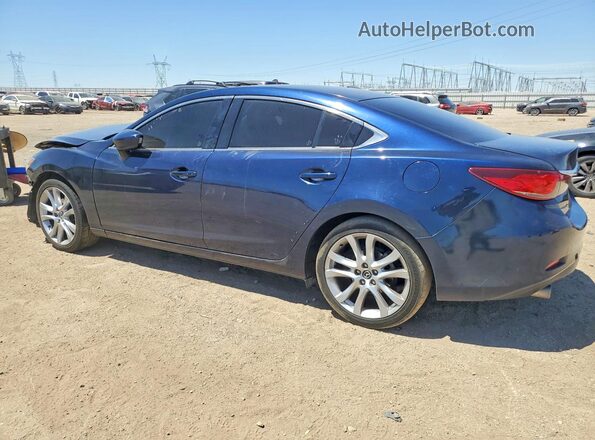 JM1GJ1V5XG1461619 2016 MAZDA 6 Blue Trasero izquierdo