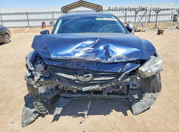 JM1GJ1V5XG1461619 2016 MAZDA 6 Blue Vista frontal