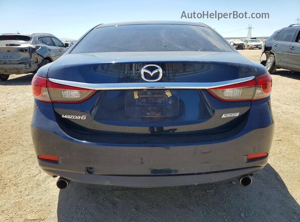 JM1GJ1V5XG1461619 2016 MAZDA 6 Blue Vista trasera