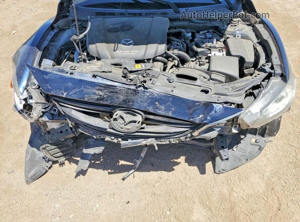 JM1GJ1V5XG1461619 2016 MAZDA 6 Blue Vista interior trasera
