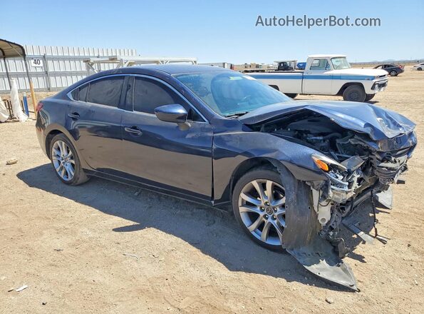 JM1GJ1V5XG1461619 2016 MAZDA 6 Blue Delantero derecho