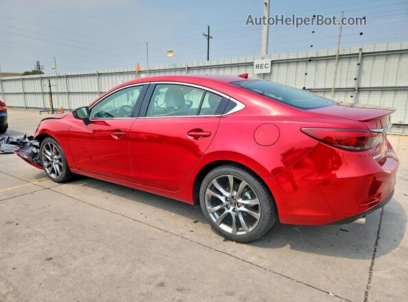 JM1GJ1W50G1409267 2016 MAZDA 6 Red Rear left