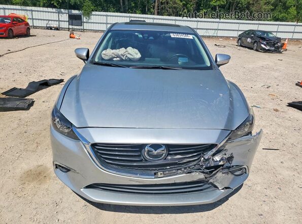 JM1GJ1W5XG1441210 2016 MAZDA 6 Gray Widok z przodu