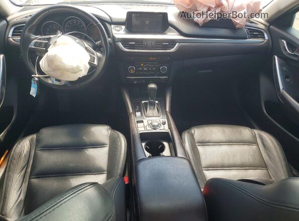 JM1GJ1W5XG1441210 2016 MAZDA 6 Gray Widok deski rozdzielczej
