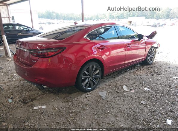 JM1GL1TY1K1501330 2019 MAZDA 6 Red Հետևի աջ