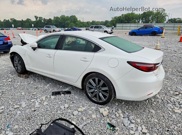 JM1GL1TY4K1503055 2019 MAZDA 6 White Հետևի ձախ
