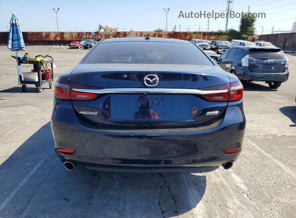 JM1GL1TY5J1318267 2018 MAZDA 6 Синий Вид сзади