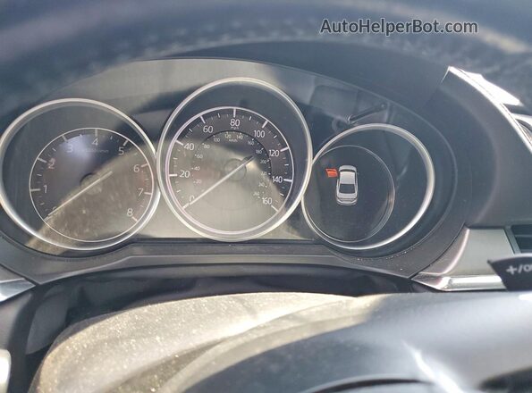 JM1GL1TY5J1318267 2018 MAZDA 6 Синий Вид щитка приборов