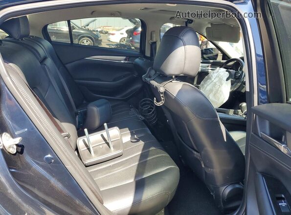 JM1GL1TY5J1318267 2018 MAZDA 6 Синий Вид задних сидений