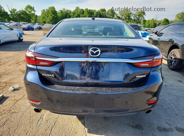 JM1GL1TY6L1516746 2020 MAZDA 6 Black უკანა ხედი
