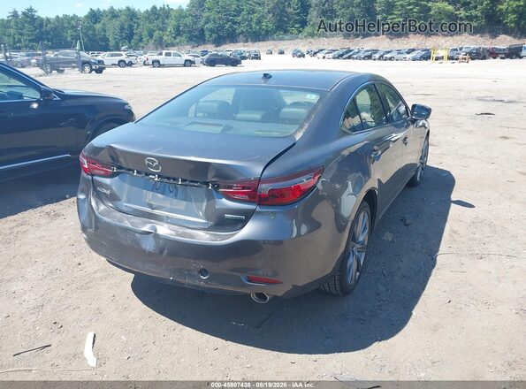 JM1GL1TY8K1509263 2019 MAZDA 6 Gray Rear right