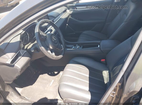 JM1GL1TY8K1509263 2019 MAZDA 6 Gray Front interior view