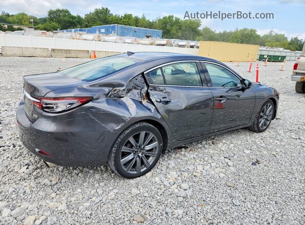JM1GL1TY9J1300760 2018 MAZDA 6 Gray Հետևի աջ