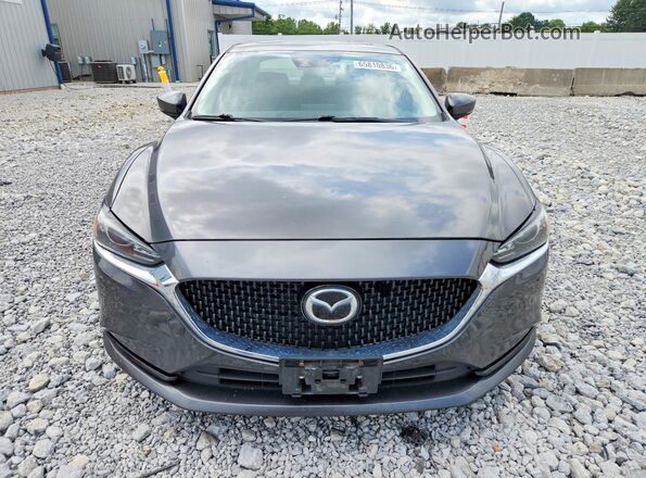 JM1GL1TY9J1300760 2018 MAZDA 6 Gray Դիմացի տեսք