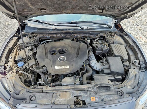 JM1GL1TY9J1300760 2018 MAZDA 6 Gray Սալոնի հետևի տեսք