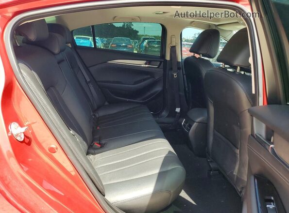 JM1GL1TY9J1321933 2018 MAZDA 6 Red უკანა სავარძლების ხედი