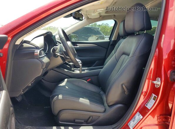 JM1GL1TY9J1321933 2018 MAZDA 6 Red წინა სალონის ხედი