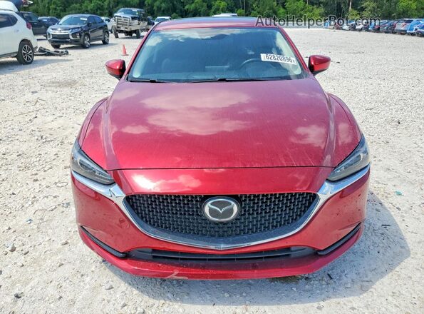 JM1GL1TY9J1321933 2018 MAZDA 6 Red წინა ხედი