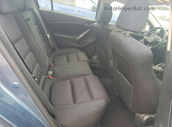 JM1GL1U51H1124737 2017 MAZDA 6 Blue უკანა სავარძლების ხედი