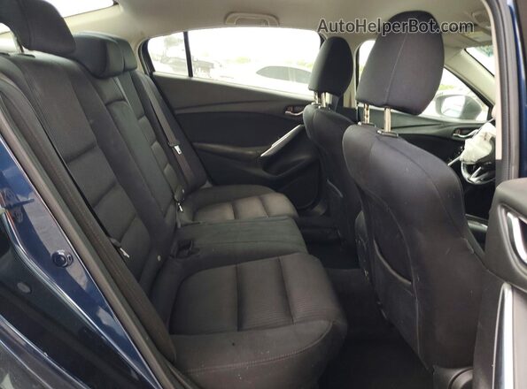 JM1GL1U52H1147752 2017 MAZDA 6 Blue Вид задніх сидінь