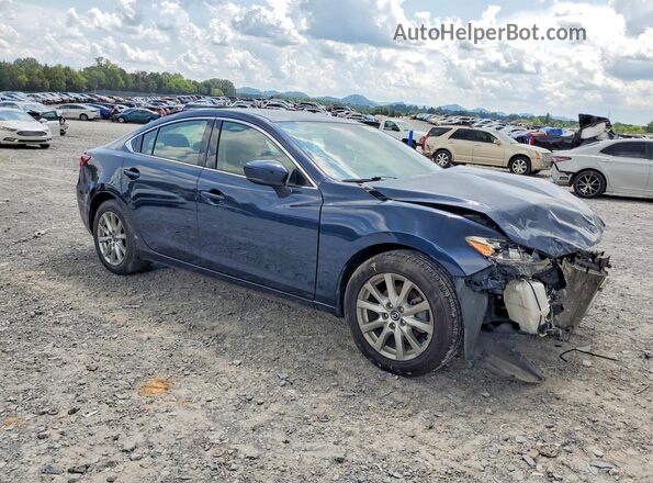 JM1GL1U52H1147752 2017 MAZDA 6 Blue Передня права чверть