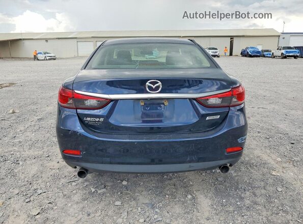 JM1GL1U52H1147752 2017 MAZDA 6 Blue Вид ззаду