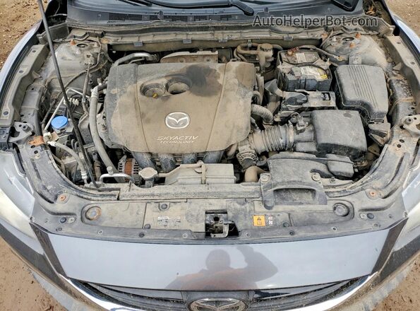 JM1GL1U53H1150000 2017 MAZDA 6 Gray Widok wnętrza z tyłu
