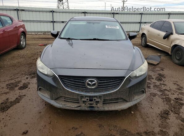 JM1GL1U53H1150000 2017 MAZDA 6 Gray Widok z przodu