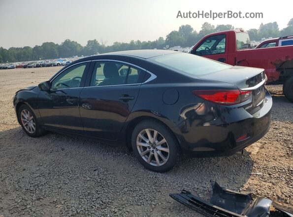 JM1GL1U54H1125400 2017 MAZDA 6 Черный Задняя левая четверть