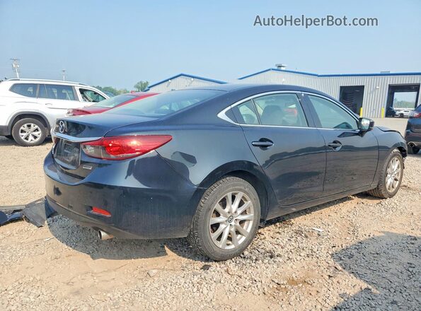 JM1GL1U54H1125400 2017 MAZDA 6 Черный Задняя правая четверть