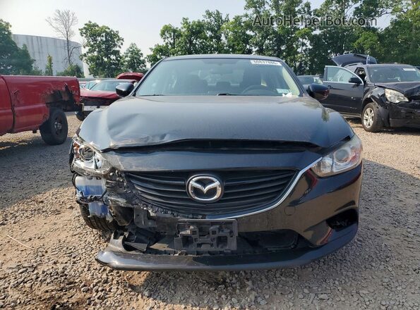 JM1GL1U54H1125400 2017 MAZDA 6 Черный Вид спереди