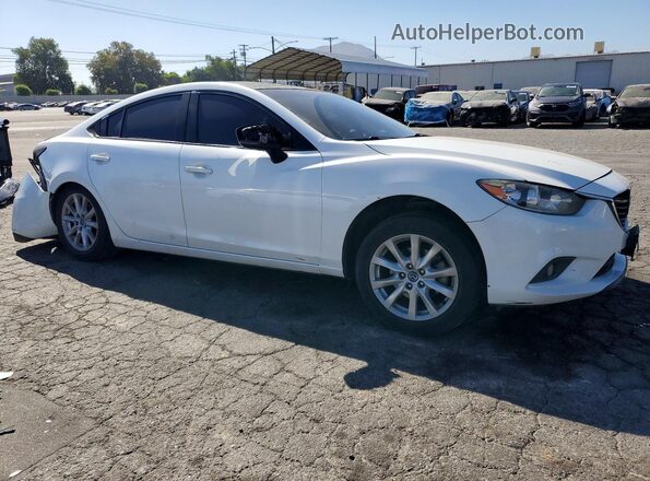 JM1GL1U55H1106015 2017 MAZDA 6 White წინა მარჯვენა