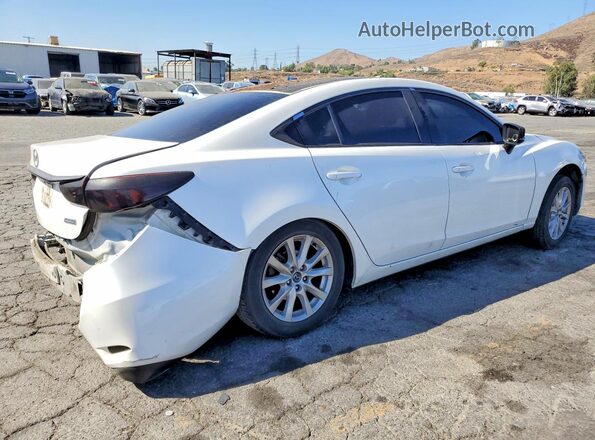 JM1GL1U55H1106015 2017 MAZDA 6 White უკანა მარჯვენა