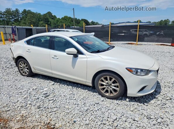 JM1GL1U56H1125382 2017 MAZDA 6 White Առջևի աջ