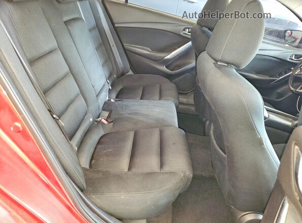 JM1GL1U57H1102869 2017 MAZDA 6 Red Rear seats view