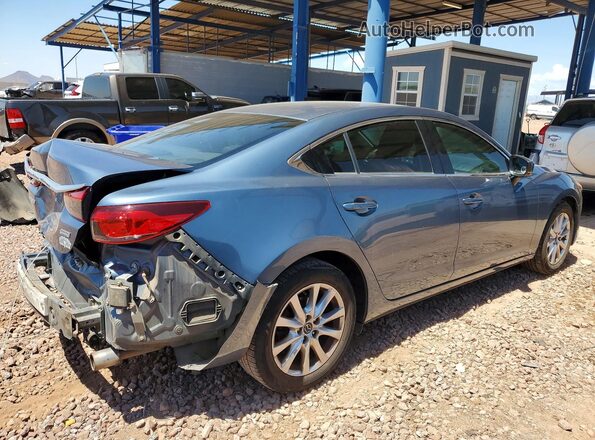 JM1GL1U57H1147181 2017 MAZDA 6 Blue უკანა მარჯვენა