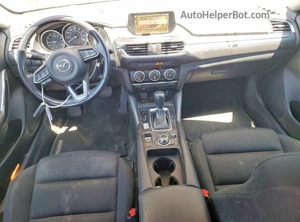 JM1GL1U57H1147181 2017 MAZDA 6 Blue წინა პანელის ხედი