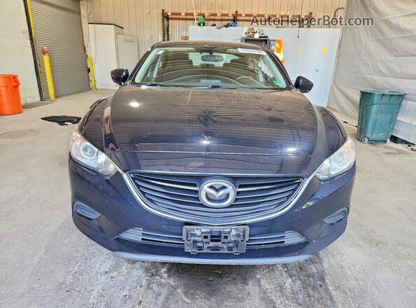 JM1GL1U57H1152817 2017 MAZDA 6 Синий Вид спереди
