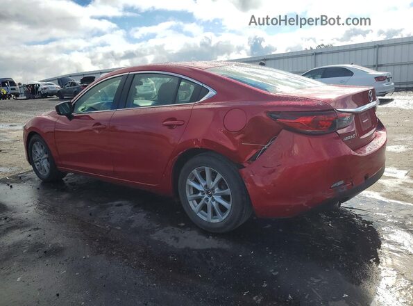 JM1GL1U58H1131104 2017 MAZDA 6 Красный Задняя левая четверть