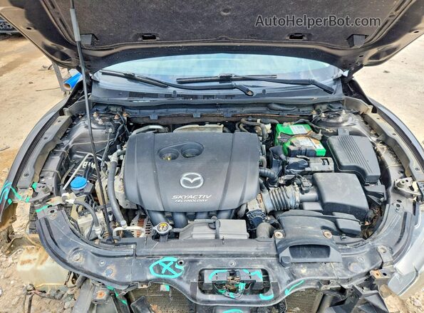 JM1GL1U59H1140894 2017 MAZDA 6 Gray Rear interior view
