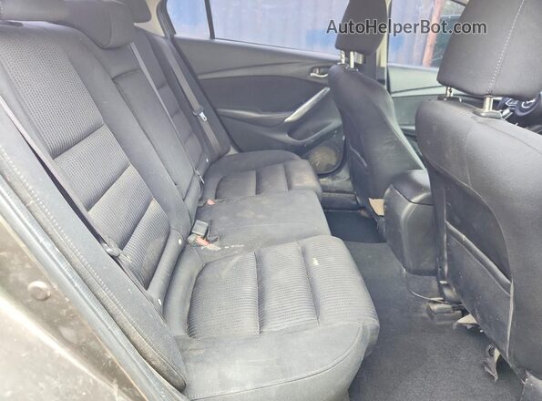 JM1GL1U59H1140894 2017 MAZDA 6 Gray Rear seats view