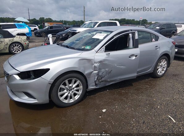 JM1GL1U5XH1103286 2017 MAZDA 6 Серебряный Передняя левая четверть