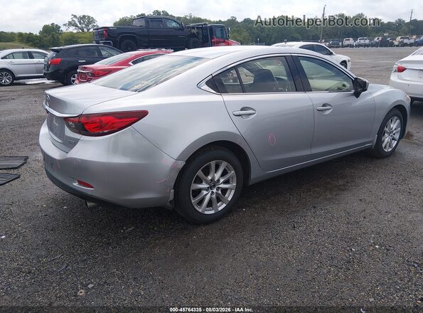 JM1GL1U5XH1103286 2017 MAZDA 6 Серебряный Задняя правая четверть